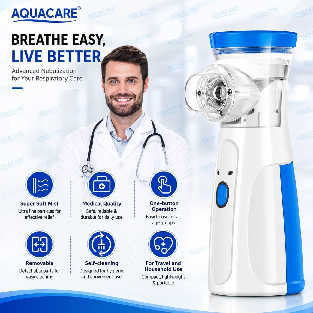 Portable Mesh Nebulizer Machine
